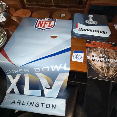 Sale Photo Thumbnail #355: D67-Super Bowl Memorabilia