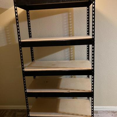 Tall shelving unit