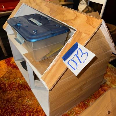 Sale Photo Thumbnail #379: D73-playhouse and kneeler