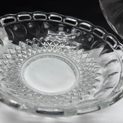 Sale Photo Thumbnail #253: MCM McKee Hand Cut Lead Crystal,  Lace Edge