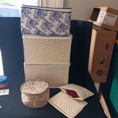 CHINA/CRYSTAL STORAGE CONTAINERS