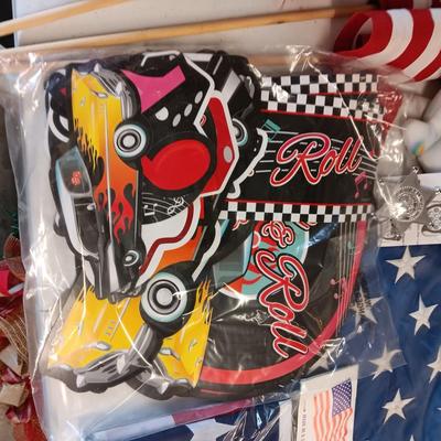 FLAGS, TOYS, DECORATIONS AND MORE