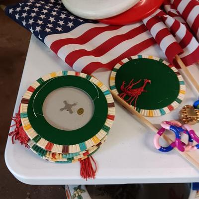 FLAGS, TOYS, DECORATIONS AND MORE