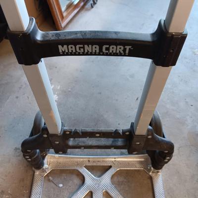 PLASTIC FURNITURE MOVER & A FOLDING MAGNA CART