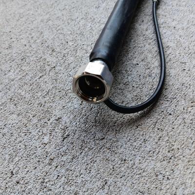 ELECTRIC HEATED HOSE AND A REGULAR GARDEN HOSE
