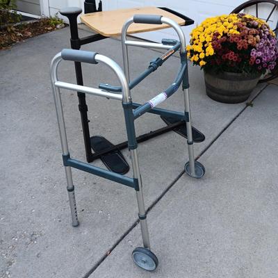 MOBILITY WALKER AND BED TABLE
