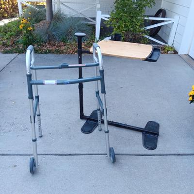 MOBILITY WALKER AND BED TABLE