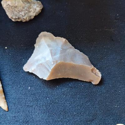 FOSSIL, ARROW HEADS, MARBLES AND MORE