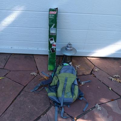 KELTY BACKPACK &, COLEMAN HIGH STAND