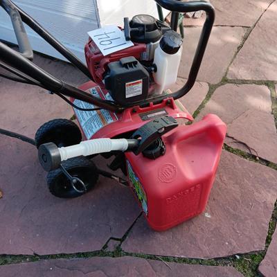 HONDA ROTOTILLER AND FULL GAS CAN