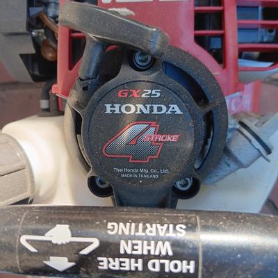 HONDA ROTOTILLER AND FULL GAS CAN