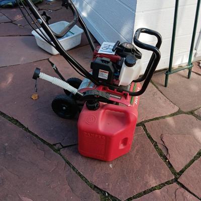 HONDA ROTOTILLER AND FULL GAS CAN