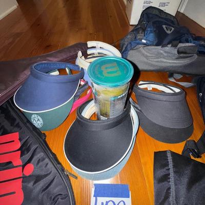 Sale Photo Thumbnail #397: UP2-Rackets, visors, Northface backpack, etc