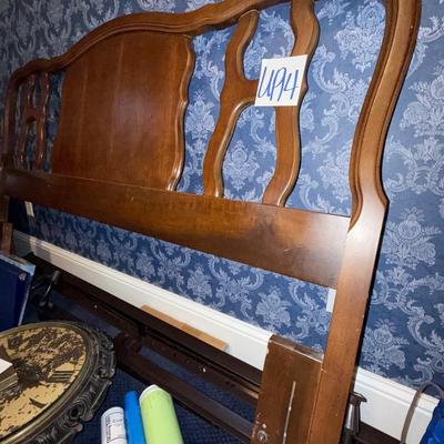 Sale Photo Thumbnail #443: UP14-headboard and metal frame