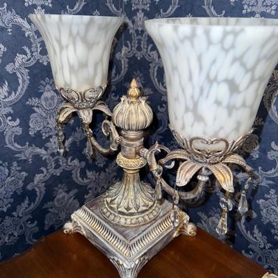Sale Photo Thumbnail #455: UP17-lamp and misc decor