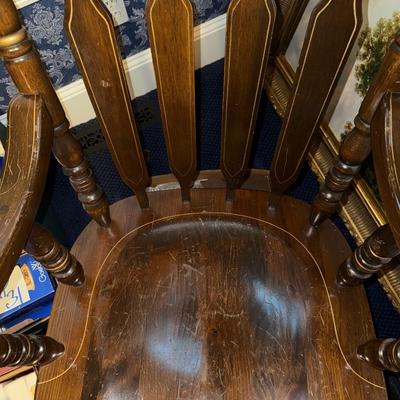Sale Photo Thumbnail #515: UP29-Beautiful, solid rocking chair