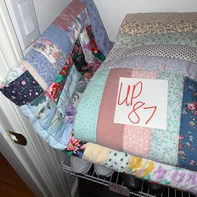 Sale Photo Thumbnail #678: UP87-Quilts x 2