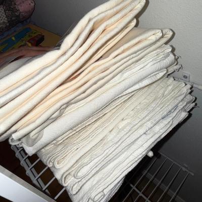 Sale Photo Thumbnail #692: UP89-Large Lot of BEAUTIFUL flour sack towels