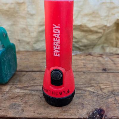 Assortment of flashlights - including Fulton USGI Angle head and vintage chrome flashlights