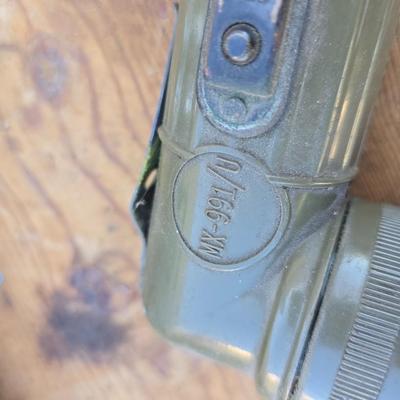 Assortment of flashlights - including Fulton USGI Angle head and vintage chrome flashlights
