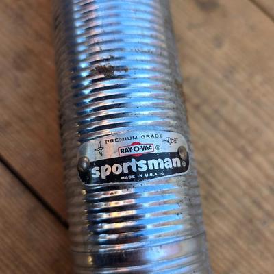 Assortment of flashlights - including Fulton USGI Angle head and vintage chrome flashlights