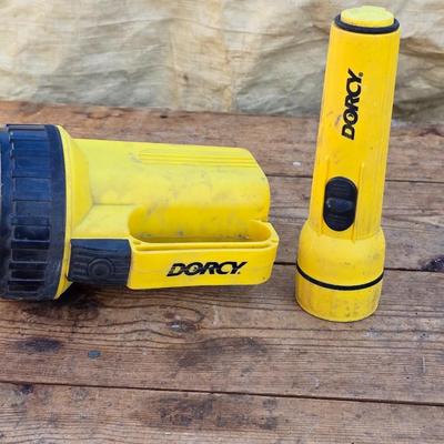 Variety of flashlights - including nice black mag lite