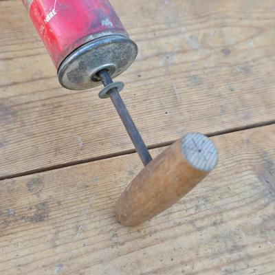 Two vintage bug duster / sprayers - Zephyr - Rawleigh Insect duster -