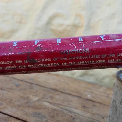 Two vintage bug duster / sprayers - Zephyr - Rawleigh Insect duster -