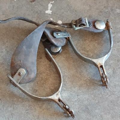 Three pairs of horse spurs for decoration or repair