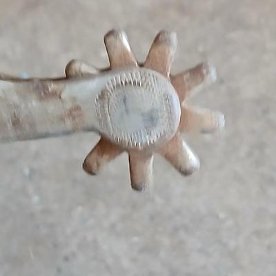 Three pairs of horse spurs for decoration or repair
