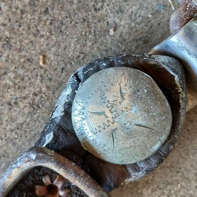 Three pairs of horse spurs for decoration or repair