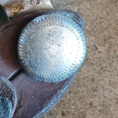 Three pairs of horse spurs for decoration or repair