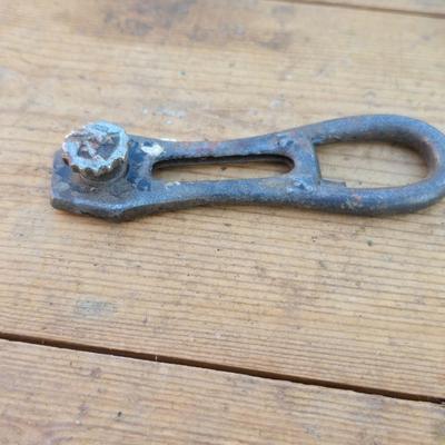Antique porcelain insulators - cast iron - wrenches - and other rustic farm items for the side of the farm shed!