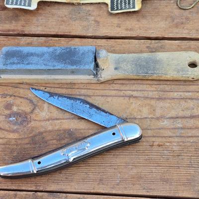 Antique porcelain insulators - cast iron - wrenches - and other rustic farm items for the side of the farm shed!