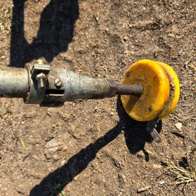 Two gas powered weed eaters in unknown condition for parts or repair - Stihl FFS 36 - Homelite 15" Dual cut