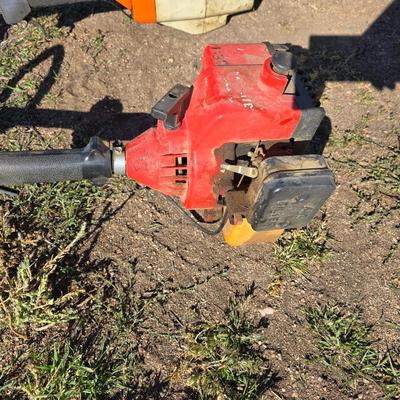 Two gas powered weed eaters in unknown condition for parts or repair - Stihl FFS 36 - Homelite 15" Dual cut