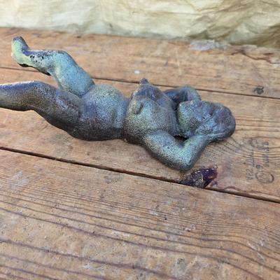 Vintage cast Iron Naughty Nellie Boot Jack - Nasty Nelli cowboy boot removal tool