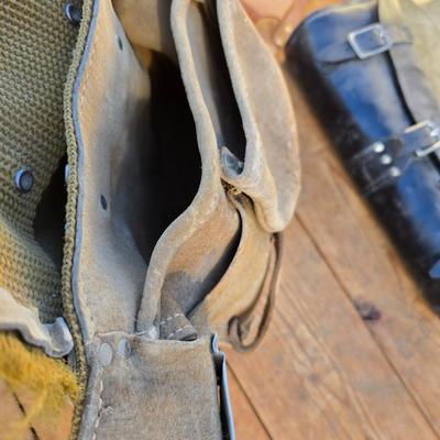 Leather pouches for tools and more