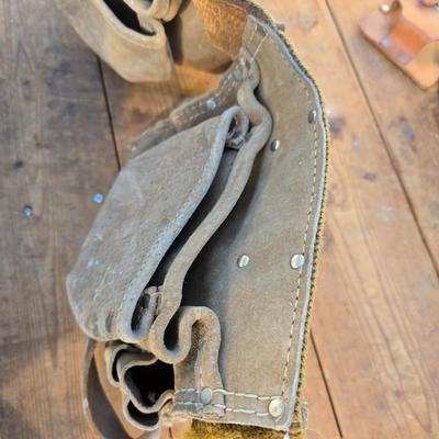 Leather pouches for tools and more