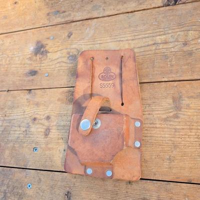 Leather pouches for tools and more