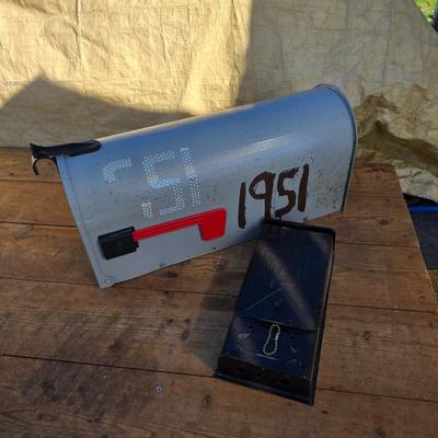 Post mount and wall mount mail boxes