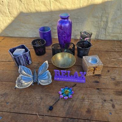 Patio decorations - Dragonflies - Butterfly - vases - Relax - and more