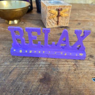 Patio decorations - Dragonflies - Butterfly - vases - Relax - and more