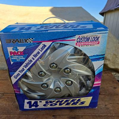 14" Rally Wheel covers - hubcaps for your automobile