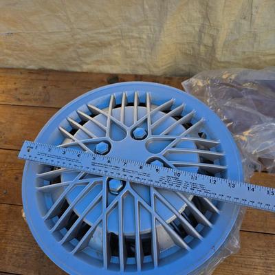 Four Pontiac Grand Am Plastic hubcap wheel covers 14"