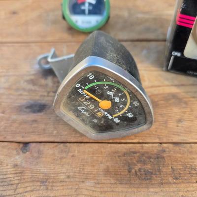 Variety of automobile gauges