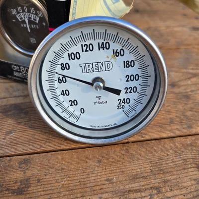 Variety of automobile gauges