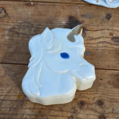 Large collection of Unicorn themed decorative items