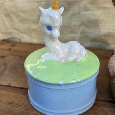 Large collection of Unicorn themed decorative items