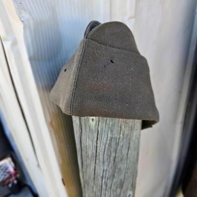 Large assortement of vintage Military clothing & coats - wool trench - hat - pants